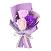 Soap Flower Bouquet Bath Soap Flowers Centerpieces Artificial Flower Bouquet for Wedding Thanksgiving Engagement Anniversary Her