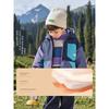 Right European Style Boys' Mountain Series Color-Blocking Waterproof Thickened Cotton Jacket with Hood Children's Clothing Toddler Winter Warm Wear