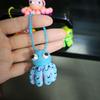 Porte-clés Pendentif Forme Poulpe Impression 3D Articulations Mobiles Porte-clés Flexible Pendentif Sac d'école Jouet Anti-stress Accessoire Souvenir