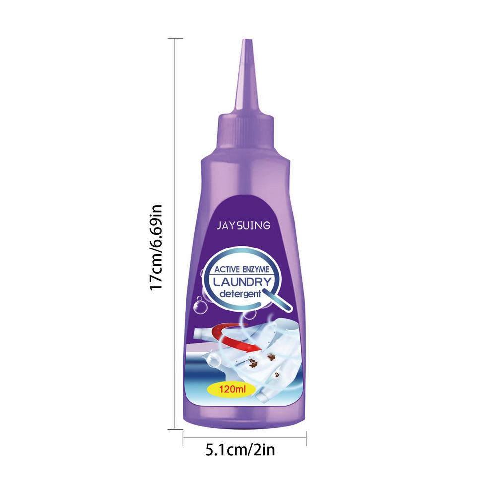 120ml Laundry Stain Remover Portable Active Enzyme Cleaning Agent for Underwear Bra Pants T-shirt The Roller Cleaning Supplies