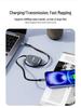 240W Super Fast Magnetic Retractable Charging Cable for iPhone 17 Pro Max