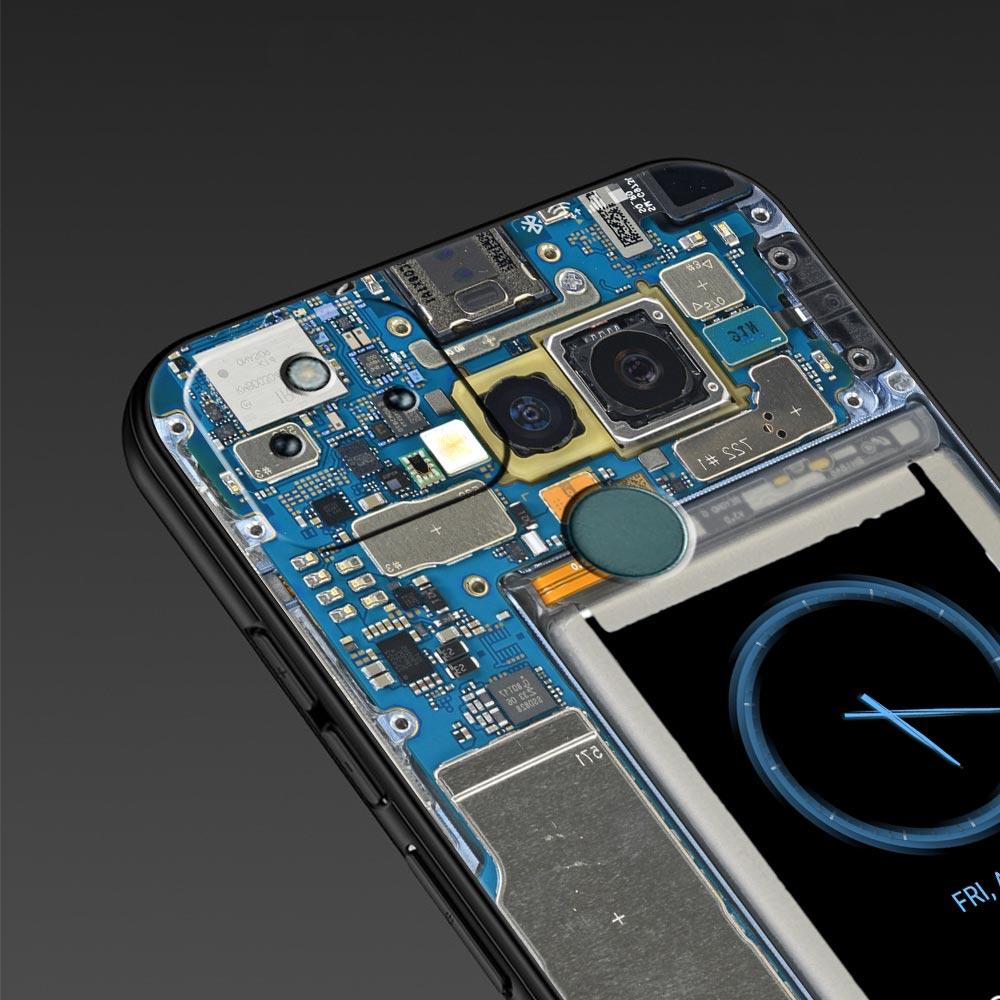 Main Circuit Board Pattern Phone Case Cover for Google Pixel 10 9 8 7 6 9A 8A 7A 6A Pro Shockproof Soft TPU 10 Pro XL Shell Bags
