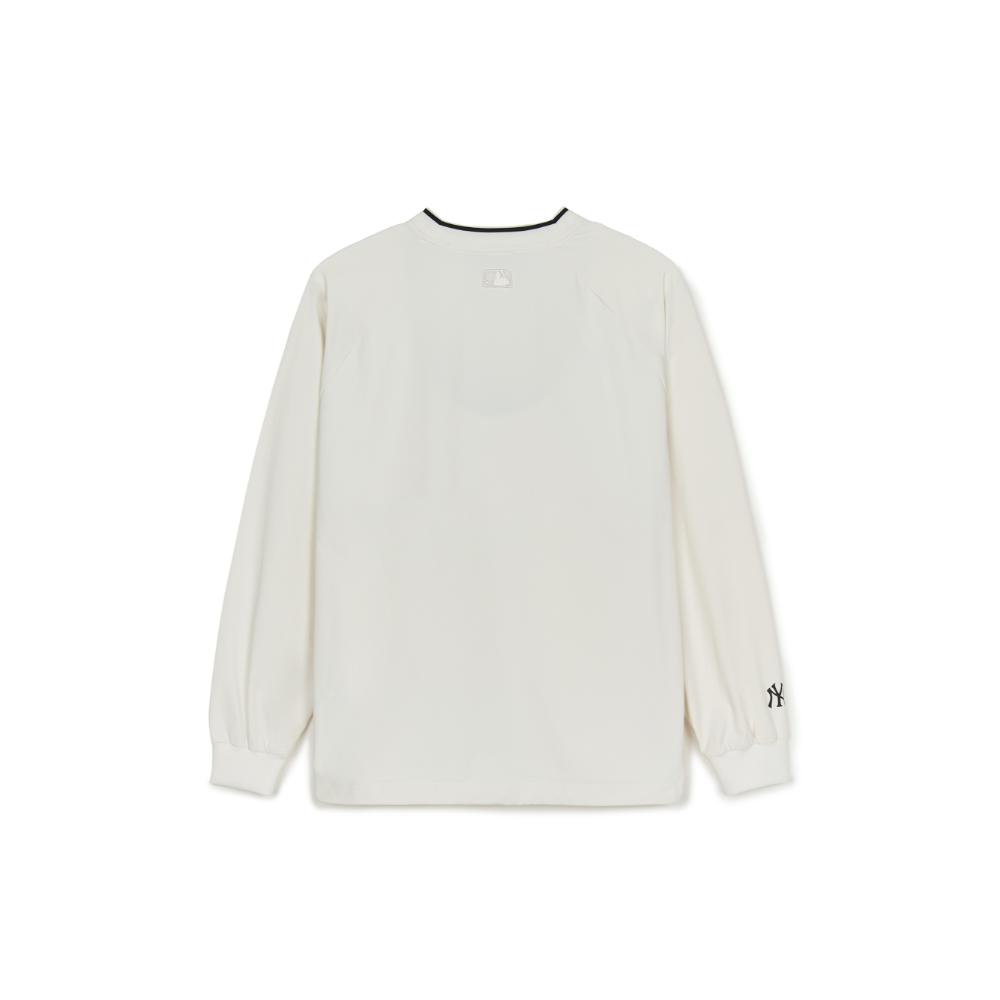 New MLB New York Yankees T Shirt Unisex Cream 3AMTV0544-50CRS