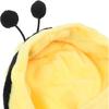 Balacoo Bee Shape Cat Headgear, Lovely Pet Hat, Soft Dog Cosplay Hat Costume for Festival Costume Accessories
