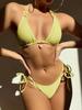 Sexy Tie-Up Bikini Swimsuit for Women - Perfect for Beach Vacations