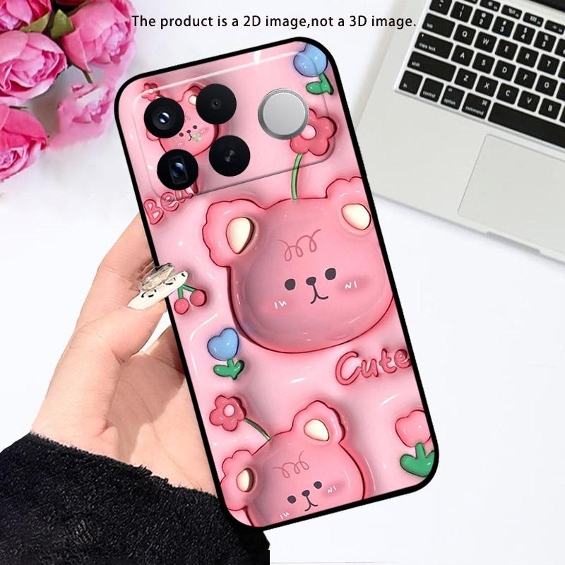 Pro Xiaomi POCO F8 Ultra F8Ultra Pouzdro Měkký Silikon TPU Ochranný Zadní Kryt Pro Xiaomi POCOF8 Ultra Kryt 25102PCBEG Brašny na Telefon