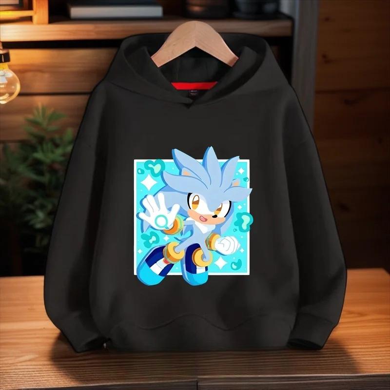Fashion Children's Clothing Casual Sweatshirt Cartoon Printed Versatile Hoodie Sweatshirts Boys