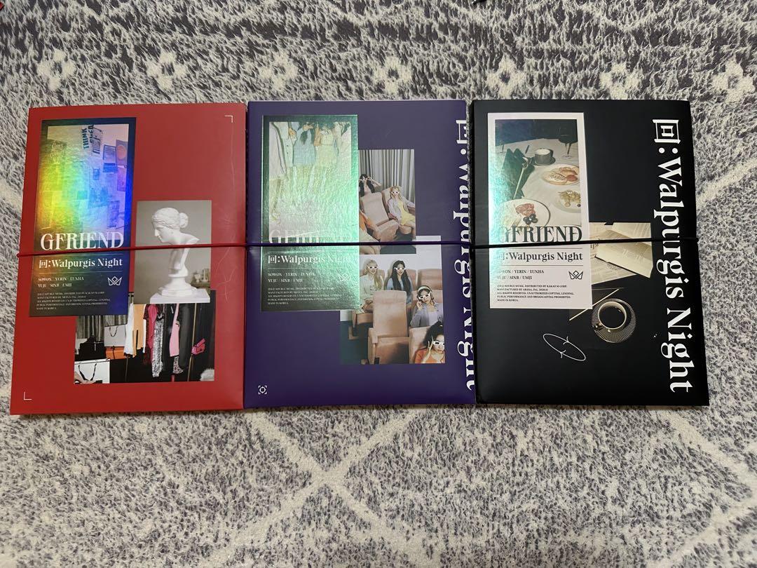 

[USED] GFRIEND Walpurgis Night Album Yerin with Trading Card