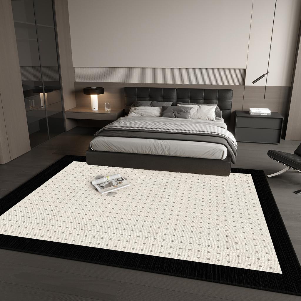 Koberec v moderním stylu pro bytovou dekoraci obývacího pokoje a ložnice