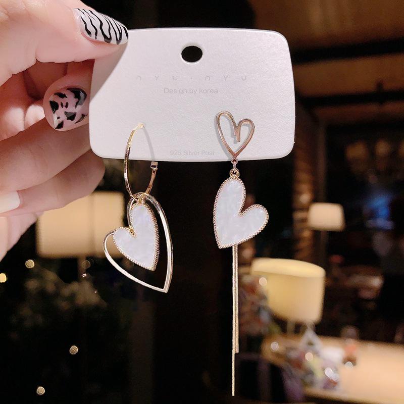 Koreanische stilvolle Quastenohrringe: Glänzend, luxuriös und figurschmeichelnd Sommer-Mode für Frauen