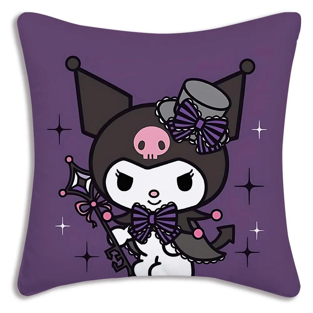 Горячие Мультяшные Каваии Куроми Наволочки Мультяшные Декоративные Для Дивана Домашние Печатные Милые Наволочки 40cmx40cm