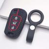 Key Fob Cover for Hyundai with Keychain Anti-Scratch Guard Shockproof Protection Soft Grip Texture Responsive Button Touch Dust Resistant Cover