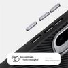 ABEEL For OnePlus 15R 5G/Ace 6T 5G Magnetic Case Carbon Fiber Texture TPU PC PU Phone Back Cover