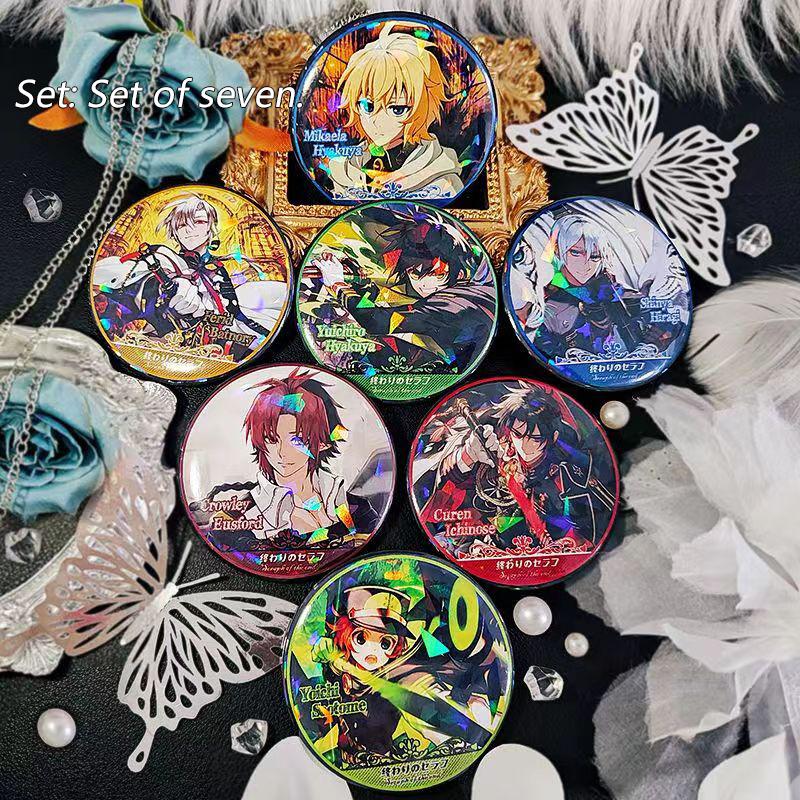 Seraph of the End Brooch, Anime Brooch, Collection Decoration.