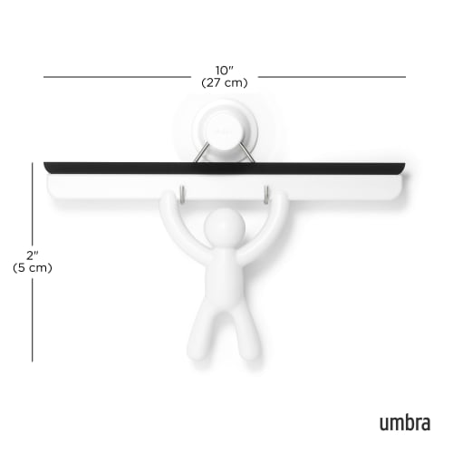Umbra Official Umbra Buddy Squeegee Adhesive White