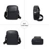 Men's High-End Genuine Leather Messenger Bag - Large Capacity, First Layer Cowhide Shoulder Bag