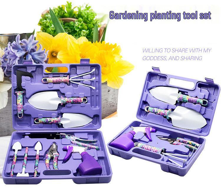 Gartenwerkzeug-Set: Beschneiden, Schaufel, Unkraut jäten für Blumenauspflanzung & Bonsaipflege