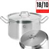Profi Line medium pot with lid 10 l diameter 280 x 170 h Hendi 831502