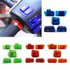 5PCS Easy Install Motorcycle Accessories Switch Button Set Suitable for Headlight Turn Signal&High/Low Beam Dimming Horn