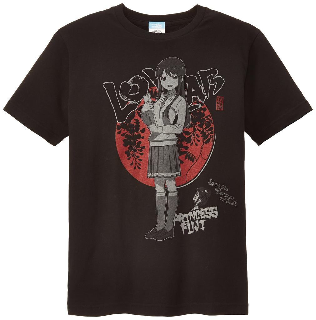 Renai Labo Maki Natsuo Schwarz M T-Shirt Größe