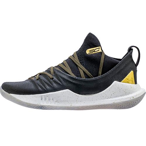 Under Armour Curry 5 Black Gold 3020657-001 47 золотой/чёрный