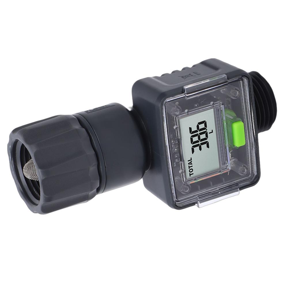 Digital Waterflow Meter Garden Hose Real Time Tracking Smart Water Meter for Outdoor Plants Watering