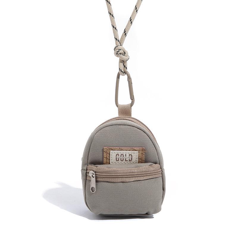 Korean Style Mini Earphone Bag, Trendy Unisex Crossbody, Fashionable Coin & Key Pouch, Stylish Neck Pouch.