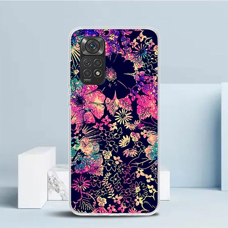 Mandala Sunflower Mandala Phone Case For Xiaomi Redmi Note 15 14 14S 13 12S 12 Pro Plus 11S 11 11T 11E 10S 10 + Soft TPU Back Co