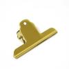 2PCS 5.5*10.3CM Big Size Gold/Rose Gold Clips Paper Clip Clamp for Office Bills Household Kitchen Sealing Supplies