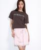 Opening Sunshine Strap Belt Satin Mini Skirt Lace Pink