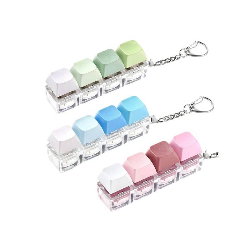 Plastic Toy Set With Keychain For Stress Relief And Hand Coordination