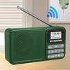 Portable DAB+ Digital Radio Solar Powered/Rechargable FM Radio Bluetooth-Compatible/U Disk TF Card MP3 Play Loudspeaker
