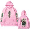Anime Demon Slayer Wind Hashira Shinazugawa Sanemi Graphic Hoodie Men Women Cartoon Casual Pullover Male Fleece Hoodies