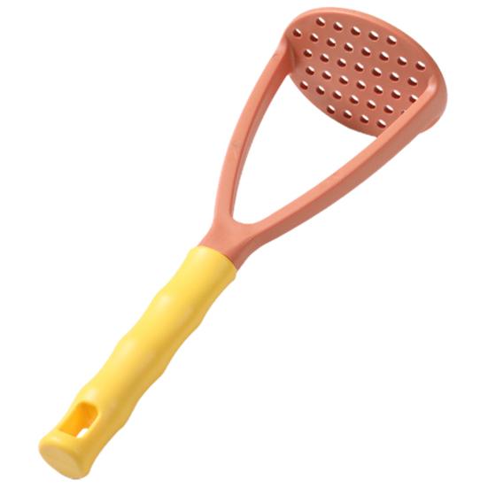 Kartoffelstampfer, robust, antihaftbeschichtet, PP, weicher Griff, Kartoffelpresse, Zerkleinerer für die Küche
