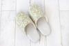 DDintex FLORET LONDON Flanders Clement Sizes Slippers, Linen, Yellow, 23-25cm [Liberty Print]