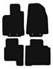 BASIC Black Velour Floor Mats For: Mazda CX-9 I SUV (2006-2015)