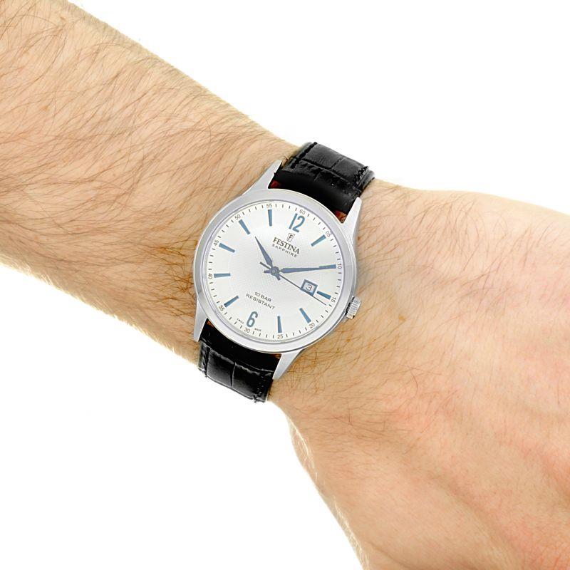 FESTINA F20007/2 Black Swiss Made Men's Watch