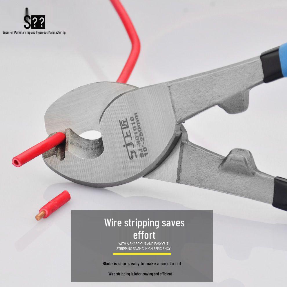 Electrician's Cable & Wire Cutter/Stripper Pliers