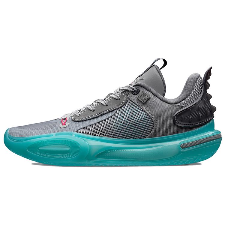 New LiNing All City 11 Sleepless Durable Breathable Low Top Basketball Shoes Snow Gray ABAT005-5
