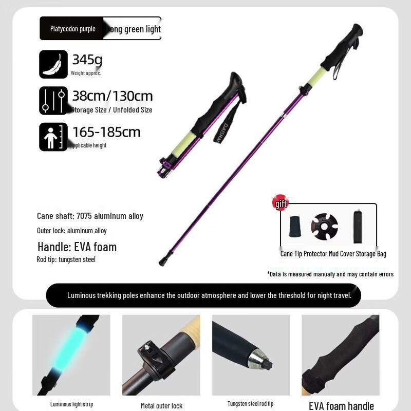 Luminous Aluminum Trekking Pole