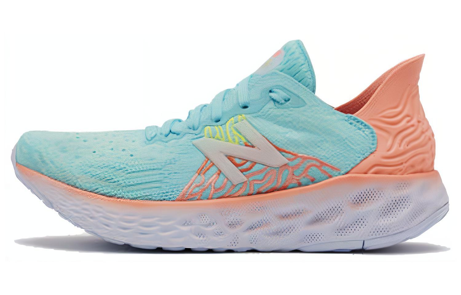 

New Balance 1080 V10 For Turq Orange Women s W1080M10 36.5