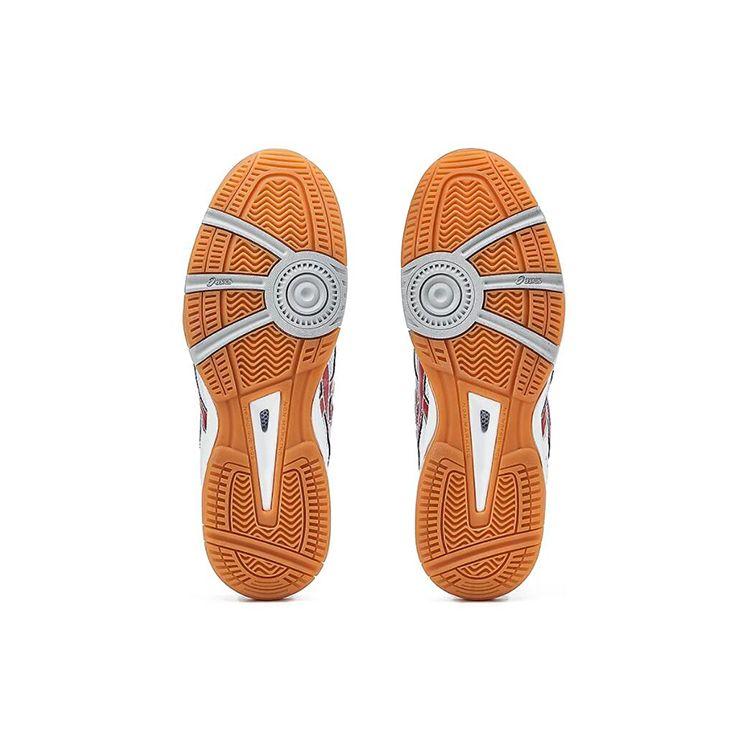 Asics River Cs Low Top Running Shoes Unisex Sneaker White Red TVR149-0123