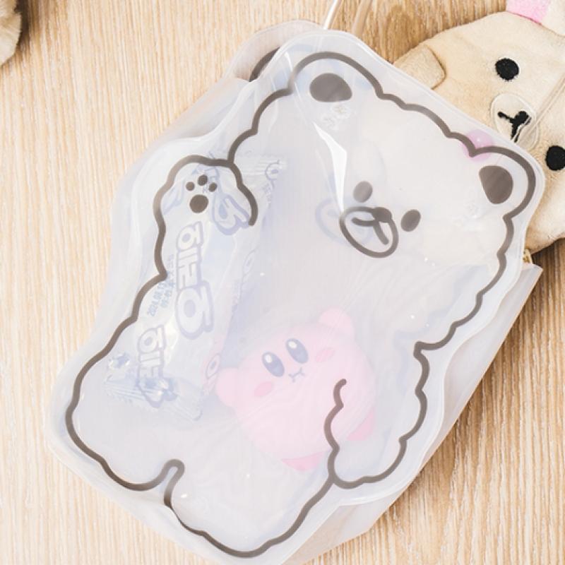 Daiso Medvěd Průhledná taška