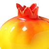 Ceramic Flower Vase Pomegranate Shaped Plants Holder Modern Floral Arrangements Hydroponic