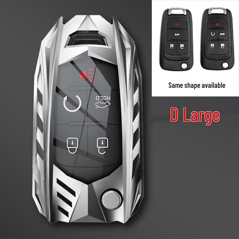 Macho Style Metal Key Cover for Buick Envision, GL6, Verano, GL8, Encore, Regal, and LaCrosse