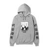 Satoru Gojo Hoodie Unisex Fleece Sweatshirt Dual Sleeve Vertical Japanese Kanji Manga Front Print Anime Pullover