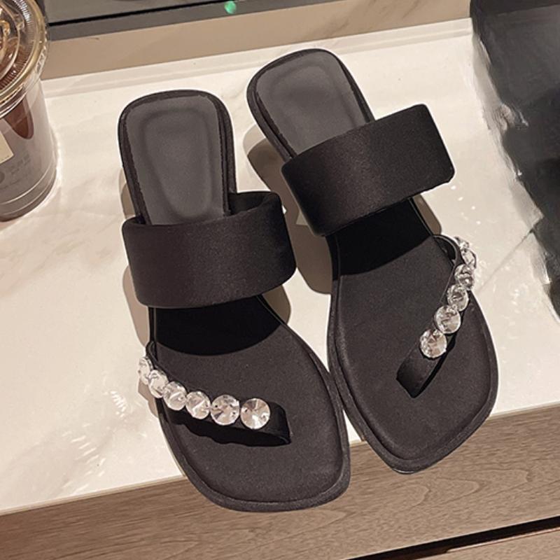 

модные сандалии женские роскошные туфли для женщин шлепанцы женские походные сандалии мюли женские тапочки тапочки летняя обувь мода повседневная 39