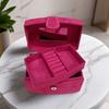 Fashionable Portable Travel Organizer Box Jewelry Display Case  for Displaying Beads And Crafts