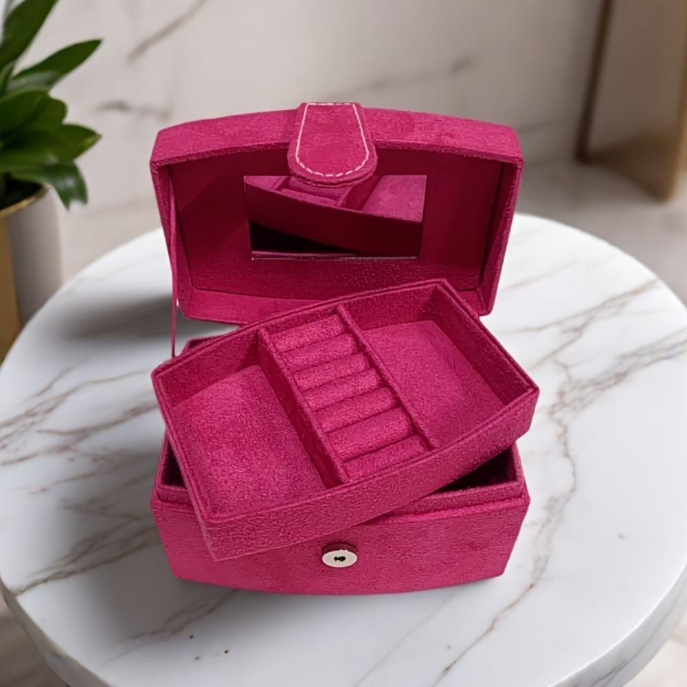 Fashionable Portable Travel Organizer Box Jewelry Display Case for Displaying Beads And Crafts
