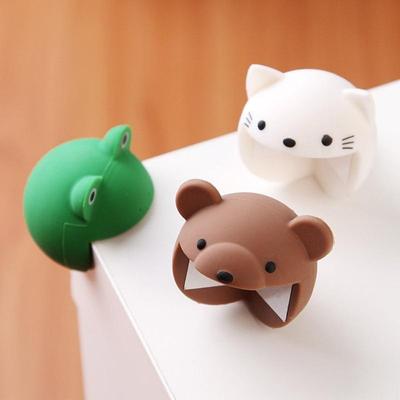 Baby Cartoon Safety Table Corner Protector Safe Soft Silicone Protection Edge Cover For Furniture For Child Kids Security